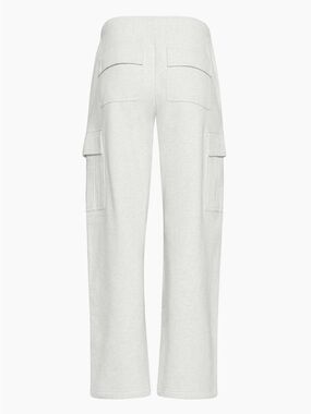 TNA Cozy fleece mega cargo sweatpants in heather gray S
